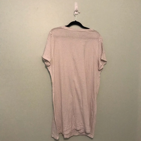 Jockey Grey and White Stripe Dress Size 2X - Picture 6 of 7